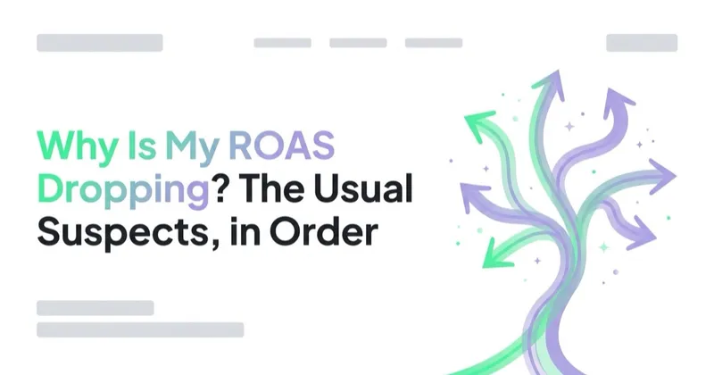 Why Is My ROAS Dropping? The Usual Suspects, in Order